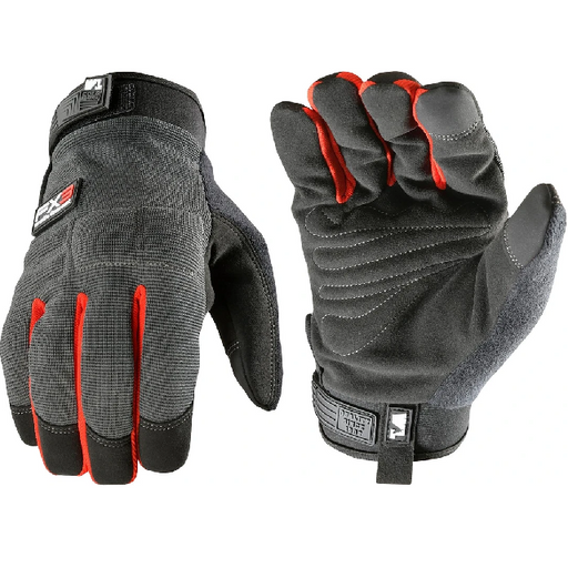 Wells Lamont Men’s FX3® Synthetic Leather Adjustable Wrist Gloves