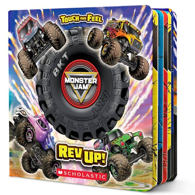 Monster Jam: Rev Up! Board Book