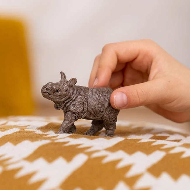 Indian Rhinoceros Baby - Schleich Figurine