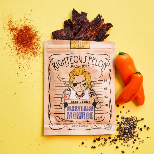 Maryland Monroe Beef Jerky 2-oz.
