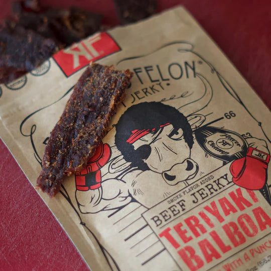 Teriyaki Balboa Beef Jerky 2-oz.