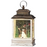 Confetti Lites 2-Tone Snowman Lantern 10.5-Inch Light-Up Tabletop Snow Globe 134915