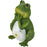 Frog with Daisies Garden Statue