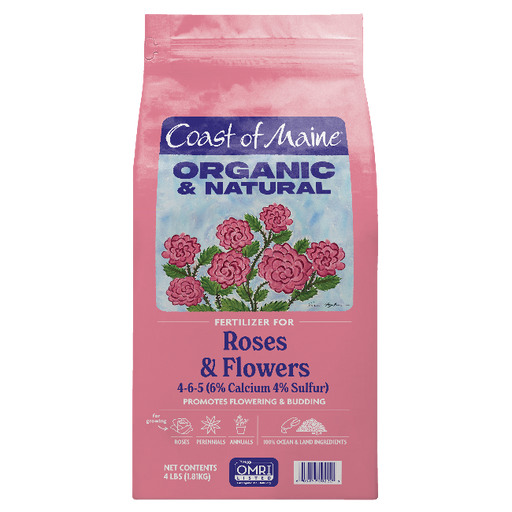 Coast of Maine Fertilizer for Roses & Flowers