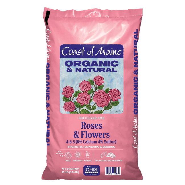 Coast of Maine Fertilizer for Roses & Flowers