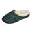 Roxoni Women's Knitted Fleece Lined Clog Slippers, Blue
