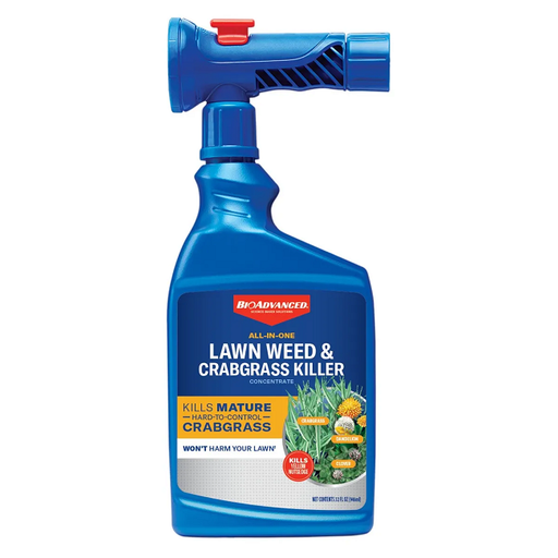 BioAdvanced All-In-One Lawn Weed & Crabgrass Killer, 32 oz Spray