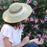 Goldcoast Sunwear Women's Rush Vogue Trim Garden Hat with Tie, Assorted