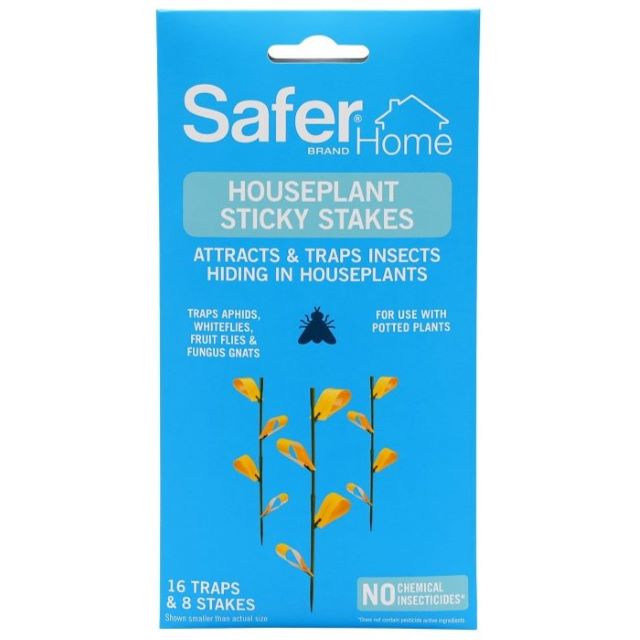 house plant stakes Safer Houseplant Sticky Stakes