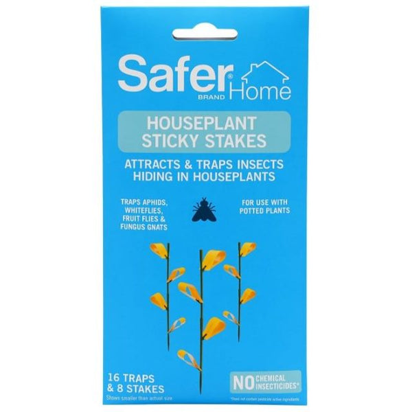 sticky house plant Safer Home Houseplant Sticky Stakes — Ellington Agway