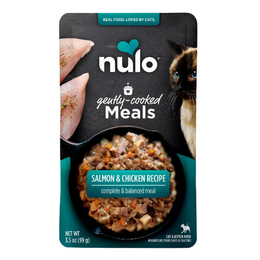 Nulo Gently-Cooked Meals Salmon & Chicken Recipe for Cats 3.5oz