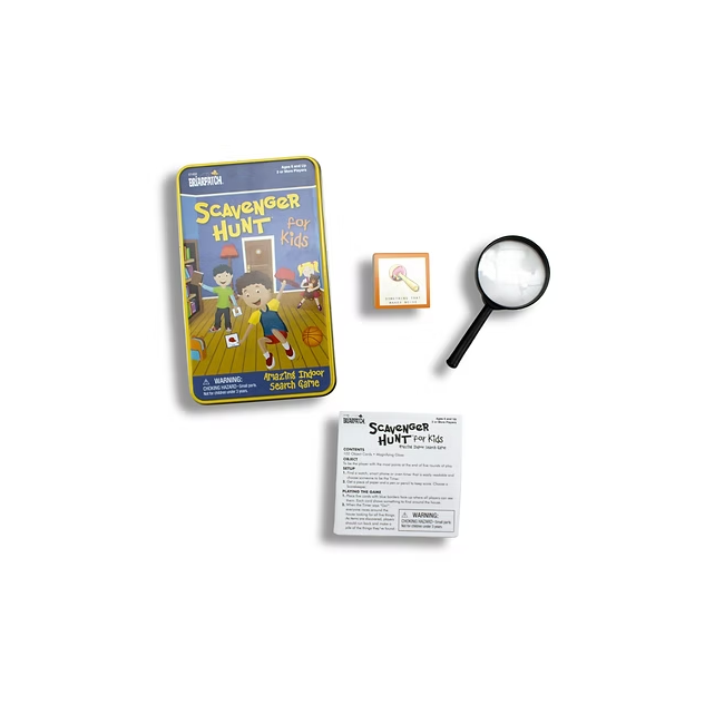 Scavenger Hunt for Kids Tin