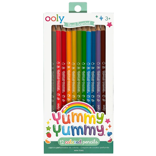 Yummy Yummy Fruit Scented Colored Pencils - Set of 12