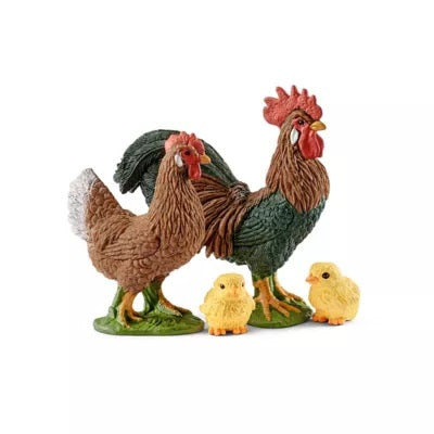 Schleich Farm World Feathered Family That's All Yolks 6-Piece Playset