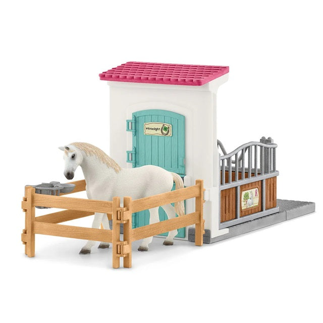 Schleich Horse Club Horse Stall Extension 21-Piece Playset