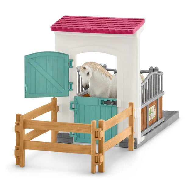 Schleich Horse Club Horse Stall Extension 21-Piece Playset