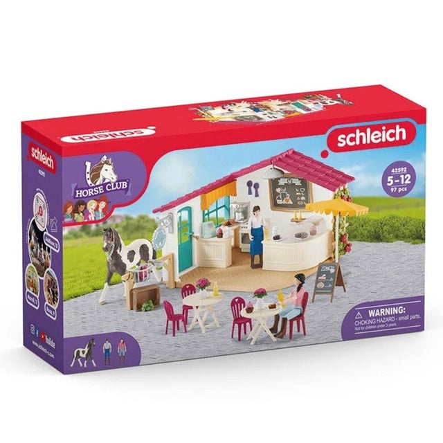 Schleich Horse Club Rider Café 97-Piece Playset