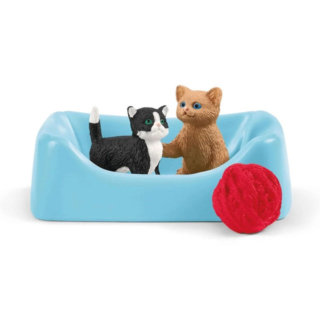 Schleich Farm World Playtime for Cute Cats 15-Piece Playset