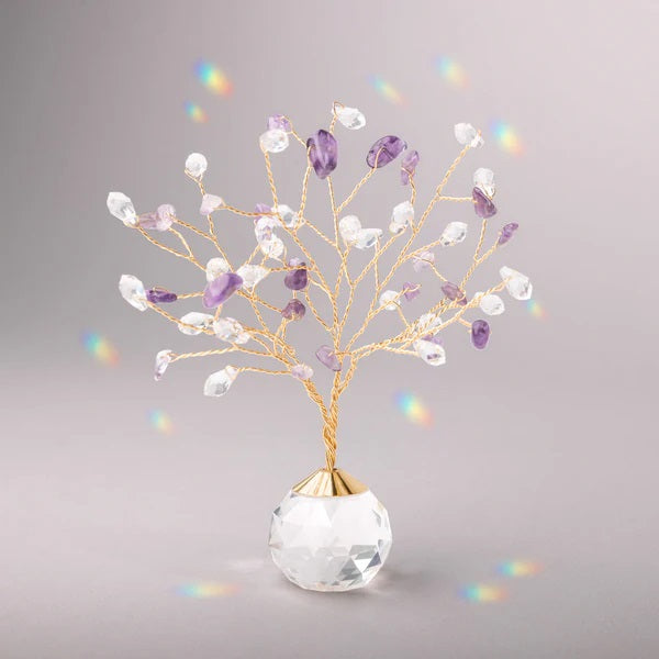 Tree of Life Suncatcher - Amethyst