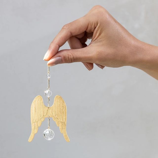 Mini Suncatcher - Wings/Protection — Ellington Agway