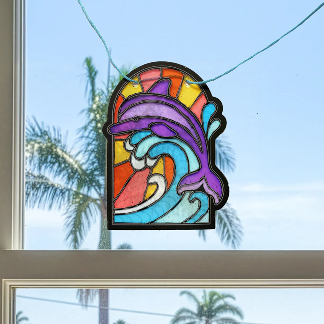 Scratch & Scribble Mini Window Banner Kit - Ocean - 6 Cards