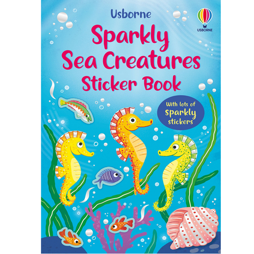 Little Sticker Sparkly Sea Creatures Sticker Book, Usborne