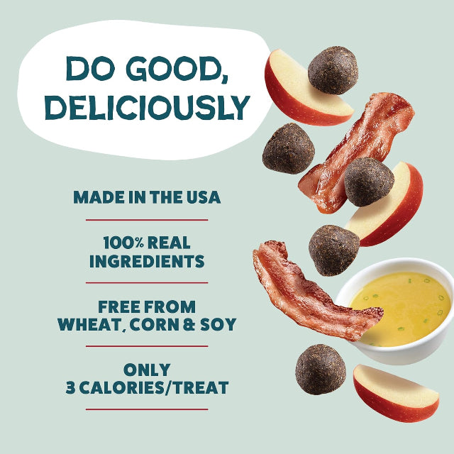 Shameless Pets Bone Broth Bits - Bacon Hits Different, 8oz. Training Treats