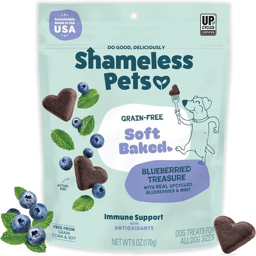 Shameless Pets - Blueberried Treasure Soft Baked Biscuits, 6 oz.