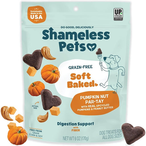 Shameless Pets Soft Pumpkin Nut Partay Soft Baked 6oz