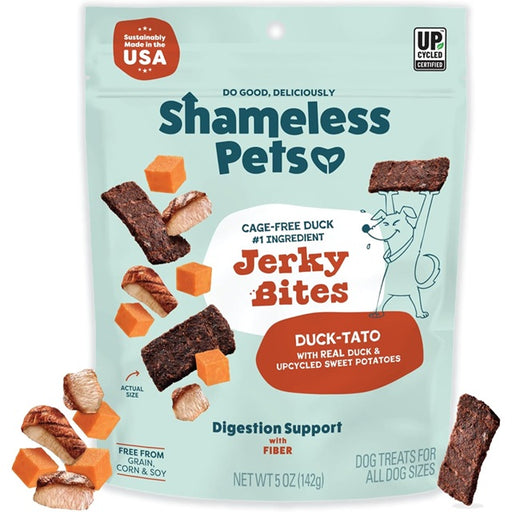 Shameless Pets Duck-Tato Jerky Bites 5oz.