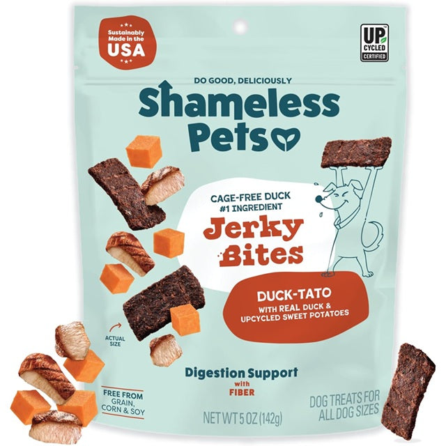 Shameless Pets Duck-Tato Jerky Bites 5oz.