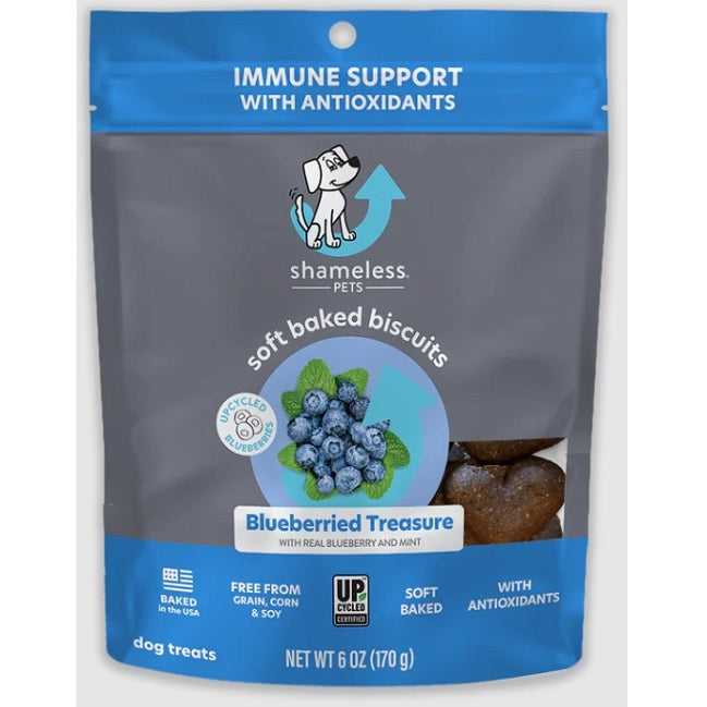 Shameless Pets - Blueberried Treasure Soft Baked Biscuits, 6 oz.