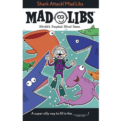 Shark Attack! Mad Libs Word Game Activity Book