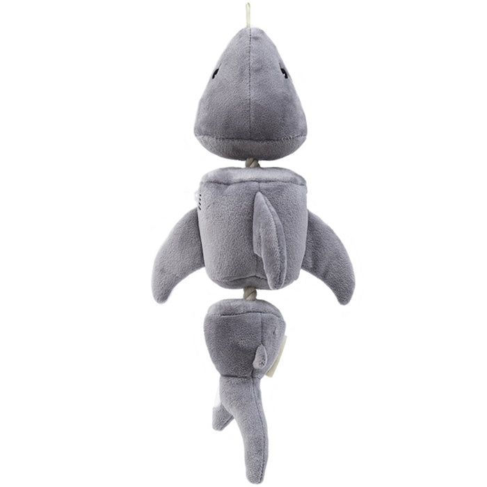 Tall Tails Jointed Shark Dog Toy 14in