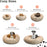 Best Friends by Sheri The Original Calming Donut Cat & Dog Bed, Taupe Shag Fur