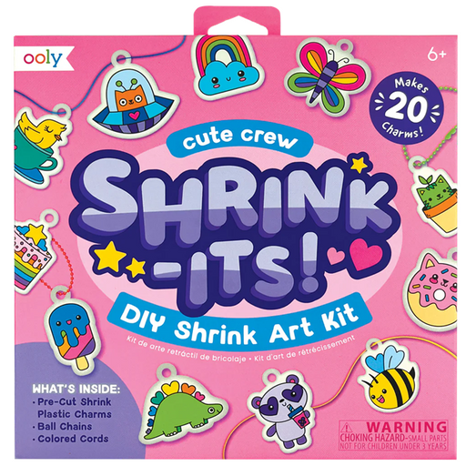 Shrink-its! DIY Shrink Art Kit - Cute Crew - 20 Charms