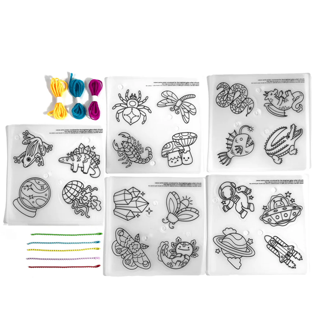 Shrink-Its! DIY Shrink Art Kit - Glow Buddies - 20 Charms
