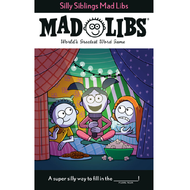 Silly Siblings Mad Libs Word Game Activity Book