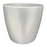 Ceramic Planter, Silver Color, 6.25"