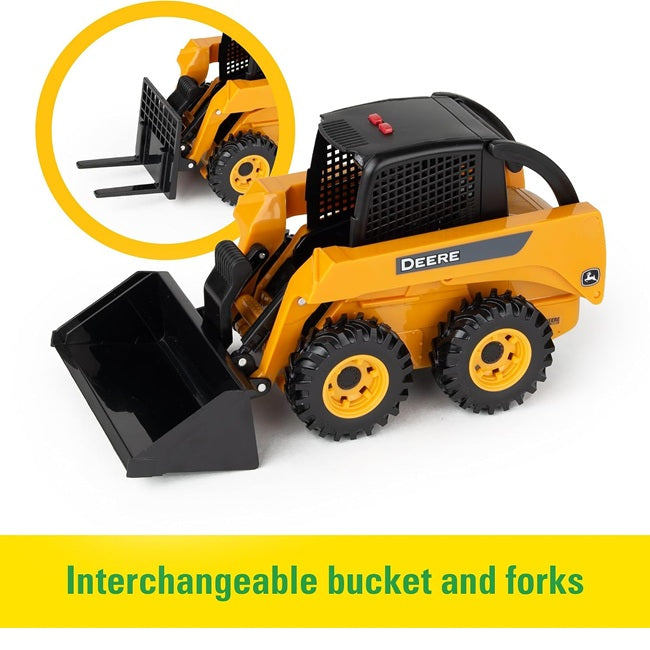 John Deere Skid Steer Farm Set, 1:16 Scale by TOMY