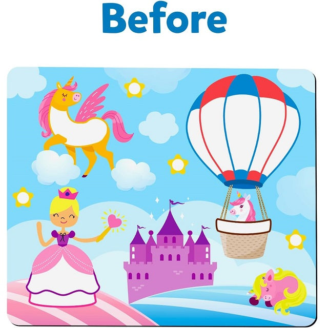 Skillmatics Dot It! Unicorns & Princesses No Mess Sticker Art Kit