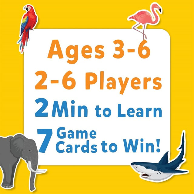 Skillmatics Guess in 10 Junior: Animal Kingdom Trivia Card Game