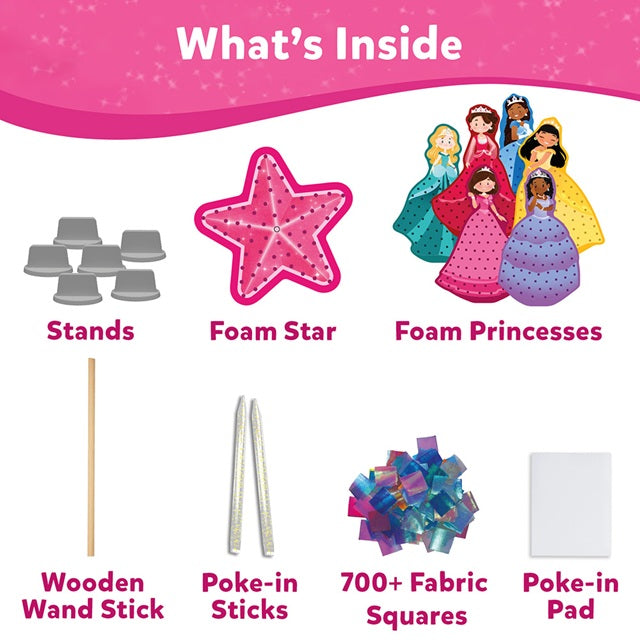 Skillmatics Poke-in Art Magical Princesses Mess-Free Art Kit