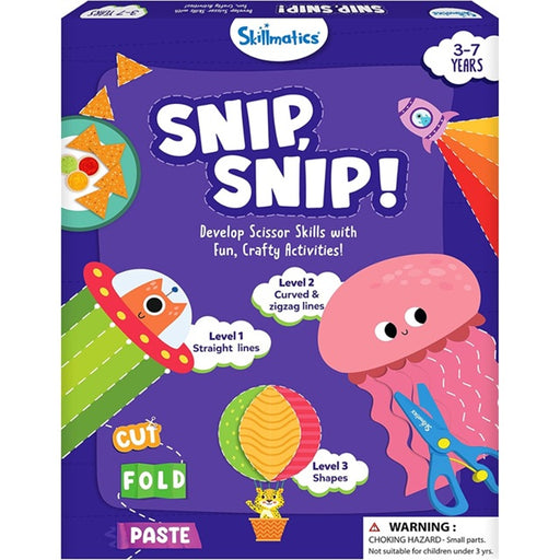 Skillmatics Snip Snip! Scissor Skills Art & Craft Activity Kit