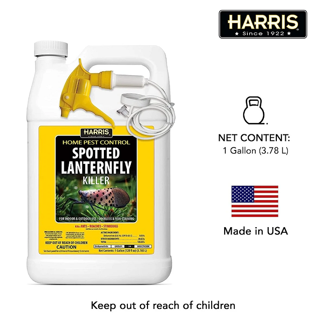 Harris Spotted Lanternfly Killer, 1 Gallon Ready to Use