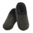 Snoozies! Mens Black Two Tone Fleece Lined Slippers