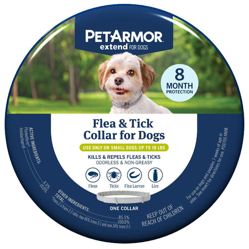 PetArmor Extend Flea & Tick Collar for Small Dogs