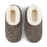 Snoozies! Womens Teddy Bear Faux Fur Grey Slipper With Memory Foam Sole