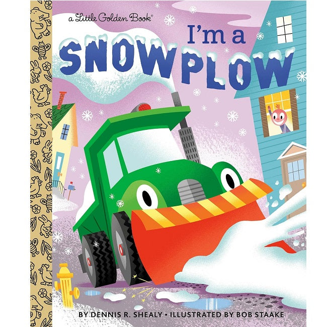 I'm a Snowplow Little Golden Book