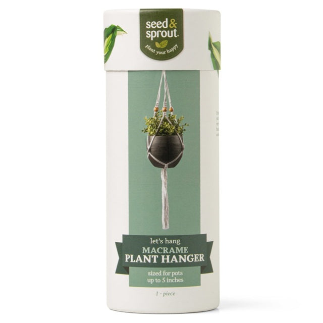 Let’s Hang 32" Beaded Macrame Plant Hanger, Assorted